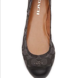 Authentic Coach Chelsea Monogram Ballet Flats